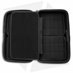 Bladerunners Systems BRS Knife Vault Secure Carbon Fiber (Black) -American Made Knives Sales Store BRS Bladerunners Systems Vault Secure CF BHQ 175666 jr open