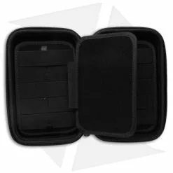 BRS Vault Nano Knife Case - Matte Black -American Made Knives Sales Store BRS Vault Nano Knife Case Hunter Black BHQ 175270 jr open