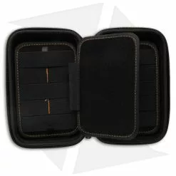 BRS Vault Nano Knife Case - Matte Orange -American Made Knives Sales Store BRS Vault Nano Knife Case Hunter Orange BHQ 175272 jr open