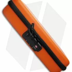 BRS Vault Secure Locking Knife Case - Matte Orange -American Made Knives Sales Store BRS Vault Secure Locking Knife Case Hunter Orange BHQ 175274 jr lock