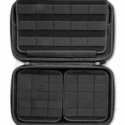 BRS X BHQ Exclusive Vault Knife Case - Carbon Fiber Pattern -American Made Knives Sales Store BRS x BHQ Exclusive Vault Knife Case Smooth Surface BHQ 120688 LS Open 2 1