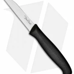Benchmark Ceramic Paring Knife Black Rubber (3" Plain)