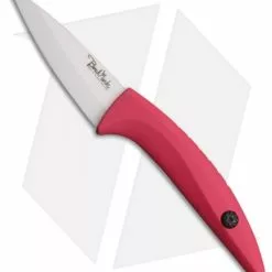 Benchmark Ceramic Paring Knife Pink Rubber (4" Plain)