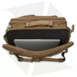 Beretta Tactical Messenger Bag (Coyote) -American Made Knives Sales Store Beretta Tactical messenger bag Coyote BHQ 110534 td open