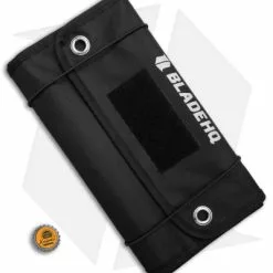 Blade HQ Jumbo Knife Roll Nylon Carry Case - Black W/Door Hooks -American Made Knives Sales Store Blade HQ Jumbo Knife Roll Nylon Carry Case Black W Door Hooks BHQ 101144 td size