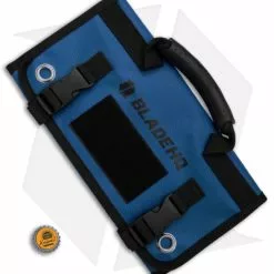 Blade HQ Knife Roll Nylon Carry Case - Blue -American Made Knives Sales Store Blade HQ Knife Roll Nylon Carry Case Blue BHQ 83223 td size