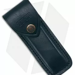 Buck Knives Buck 110 Folding Hunter Leather Belt Sheath Black 0110-05-BK