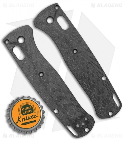 Flytanium Custom Crossfade Basket Weave Carbon Fiber Scales For Benchmade Bugout 2 Flytanium Custom Crossfade Basket Weave Carbon Fiber Scales For Benchmade Bugout - Image 2