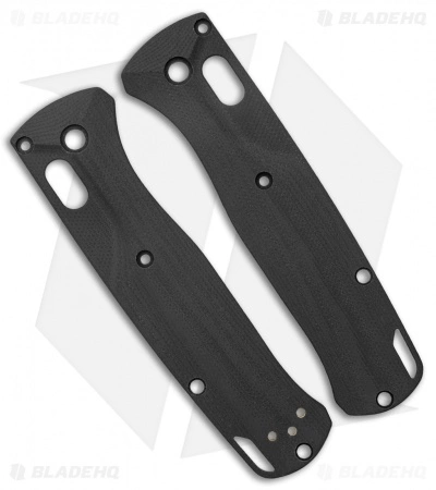 Flytanium Crossfade G-10 Scales For Benchmade Bugout - Black 1 Flytanium Crossfade G-10 Scales For Benchmade Bugout - Black