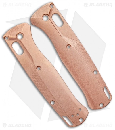Flytanium Custom Crossfade Copper Scales For Benchmade Bugout - Stonewash 1 Flytanium Custom Crossfade Copper Scales For Benchmade Bugout - Stonewash