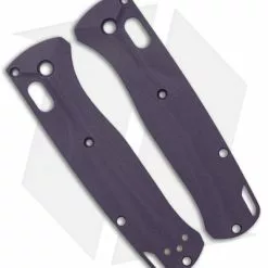 Flytanium Custom Crossfade G-10 Scales For Benchmade Bugout - Purple Haze