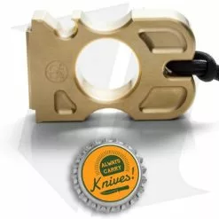 DB Customs Freedom Stamp Single Knuck Bottle Opener Keychain Brass -American Made Knives Sales Store DB Customs Freedom Stamp Single Knuck Bottle Opener Brass BHQ 67560 er size