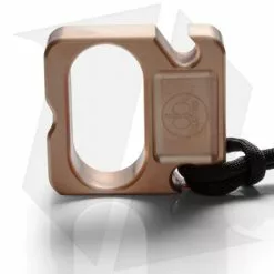 DB Customs Small Crook Double Knuck Bottle Opener EDC Keychain Copper