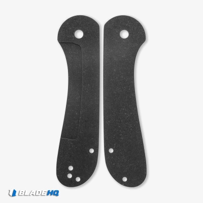 Flytanium Custom Contoured Midnight Black DLC Titanium Scales For Civivi Element 1 Flytanium Custom Contoured Midnight Black DLC Titanium Scales For Civivi Element