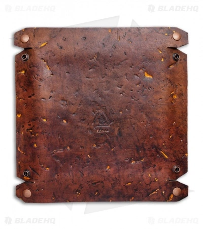 Fire Hall Knife & Leather Antiqued Leather Large Valet Tray 3 Fire Hall Knife & Leather Antiqued Leather Large Valet Tray - Image 3