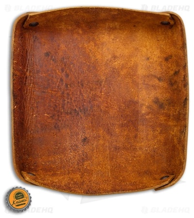 Fire Hall Knife & Leather Dark Tan Leather Valet Tray 6 Fire Hall Knife & Leather Dark Tan Leather Valet Tray - Image 6