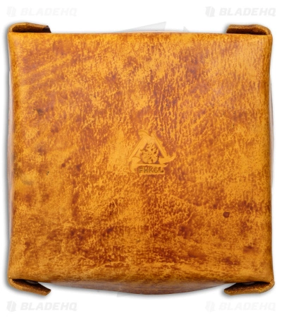 Fire Hall Knife & Leather Dark Tan Leather Valet Tray 2 Fire Hall Knife & Leather Dark Tan Leather Valet Tray - Image 2