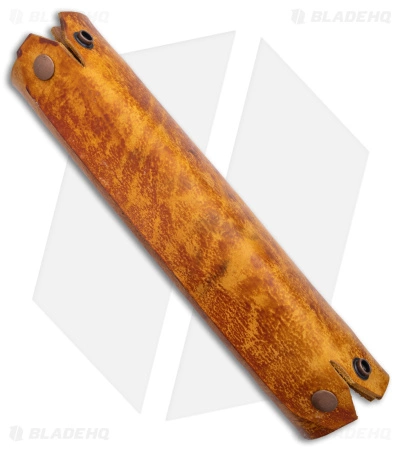 Fire Hall Knife & Leather Dark Tan Leather Valet Tray 4 Fire Hall Knife & Leather Dark Tan Leather Valet Tray - Image 4