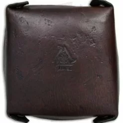 Fire Hall Knife & Leather Antiqued Leather Valet Tray Small -American Made Knives Sales Store Fire Hall Knife Leather antiqued leather valet tray small BHQ 79308 er back