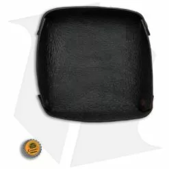 Fire Hall Knife & Leather Antiqued Leather Valet Tray Small -American Made Knives Sales Store Fire Hall Knife Leather antiqued leather valet tray small BHQ 79308 er bottlecap