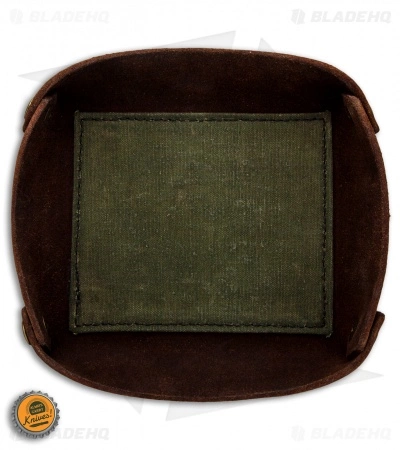 Fire Hall Knife & Leather Small Valet Tray With Canvas 3 Fire Hall Knife & Leather Small Valet Tray With Canvas - Image 3