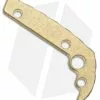 Flytanium Custom Brass Back Spacer For Demko AD20.5 Knife (Stonewash)