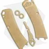 Flytanium Brass Outfit For Benchmade Mini Crooked River - Stonewash