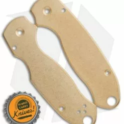 Flytanium Custom Classic Brass Scales For Spyderco Para 3 Knife 3 Flytanium Custom Classic Brass Scales For Spyderco Para 3 Knife -American Made Knives Sales Store Flytanium Brass Scales Spyderco Paramilitary 3 BHQ 89843 jr bottlecap