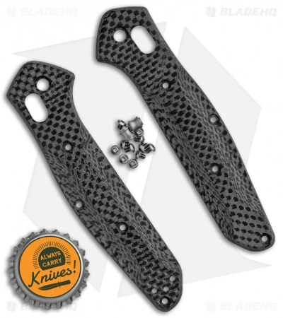 Flytanium Carbon Fiber Handle Kit For Benchmade 940 Osborne Series 2 Flytanium Carbon Fiber Handle Kit For Benchmade 940 Osborne Series - Image 2