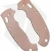 Flytanium Custom Copper Scales For Spyderco Manix 2 XL - Stonewash