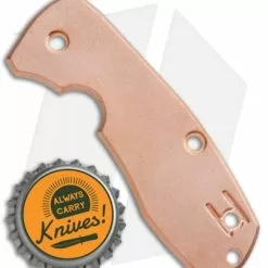 Flytanium Copper Scale For Spyderco Techno 2 - Antique Stonewash -American Made Knives Sales Store Flytanium Copper Scale Spyderco Techno 2 BHQ 112239 jr bottlecap