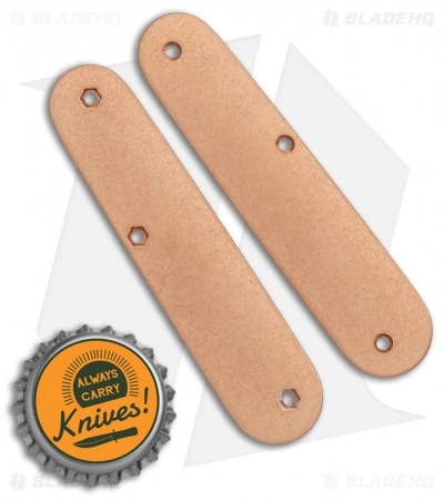 Flytanium Contoured Copper Scales For Victorinox Cadet Swiss Army Knife (84mm) 3 Flytanium Contoured Copper Scales For Victorinox Cadet Swiss Army Knife (84mm) - Image 3