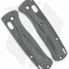 Flytanium Crossfade Scales For Benchmade Mini Bugout - Black Canvas Micarta