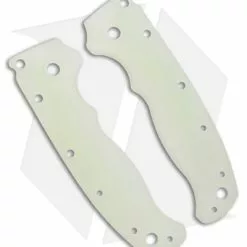 Flytanium Custom Bandwidth Natural G-10 Scales For Demko AD 20.5 Knife