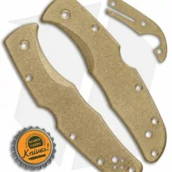 Flytanium Custom Brass Scale Kit For Spyderco Endura - Stonewash -American Made Knives Sales Store Flytanium Custom Brass Scale Kit Spyderco Endura BHQ 115480 jr bottlecap