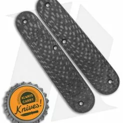 Flytanium Custom CF Scales For Victorinox Cadet Swiss Army Knife (84mm) -American Made Knives Sales Store Flytanium Custom CF Scales Victorinox Cadet Swiss Army Knife BHQ 135438 jr bottlecap