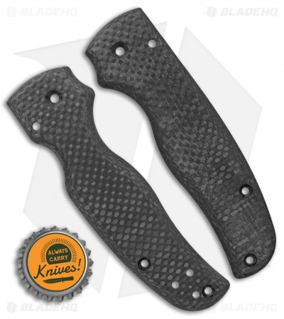 Flytanium Custom Carbon Fiber Scales For Spyderco Shaman 2 Flytanium Custom Carbon Fiber Scales For Spyderco Shaman - Image 2