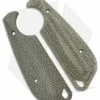 Flytanium Custom CRKT Minimalist Flex Scales - Green Micarta
