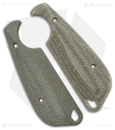 Flytanium Custom CRKT Minimalist Flex Scales - Green Micarta 1 Flytanium Custom CRKT Minimalist Flex Scales - Green Micarta