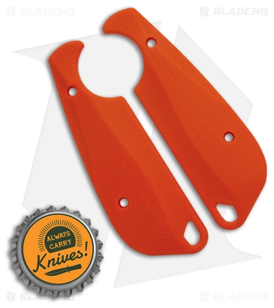 Flytanium Custom CRKT Minimalist Flex Scales - Orange G-10 2 Flytanium Custom CRKT Minimalist Flex Scales - Orange G-10 - Image 2