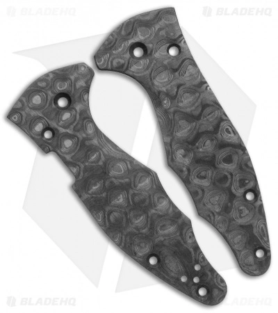 Flytanium Raindrop Carbon Fiber Scales For Spyderco Yojimbo 2 Knife 1 Flytanium Raindrop Carbon Fiber Scales For Spyderco Yojimbo 2 Knife