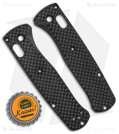 Flytanium Classic Scales For Benchmade Bugout - Carbon Fiber 2 Flytanium Classic Scales For Benchmade Bugout - Carbon Fiber - Image 2