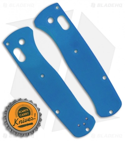 Flytanium Classic G-10 Benchmade Bugout Scales - Blue 2 Flytanium Classic G-10 Benchmade Bugout Scales - Blue - Image 2