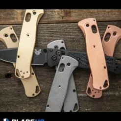 Flytanium Classic Copper Scales For Benchmade Bugout - Stonewash -American Made Knives Sales Store Flytanium Custom Ti Scales Benchmade Bugout SW BHQ 97105 Copper BHQ 97107 Brass BHQ 97108 jr lifestyle website 1
