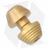 Flytanium Custom Titanium Thumb Stud For Demko AD20.5 Knife (Gold)