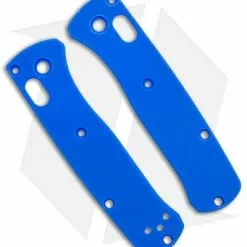 Flytanium Classic G-10 Scales For Benchmade Mini Bugout Knife - Blue