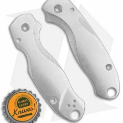 Flytanium Lotus Titanium Scales For Spyderco Paramilitary 3 Knife -American Made Knives Sales Store Flytanium Lotus Ti Scales for Spyderco Para 3 Knife BHQ 178014 jr bottlecap