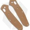 Flytanium Custom Earth Brown G-10 Scales For Benchmade Mini Osborne 945