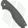 Flytanium Pilar III Black Canvas Micarta Scales