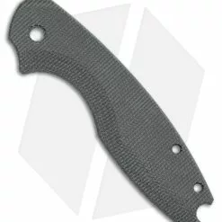 Flytanium Pilar III Black Canvas Micarta Scales